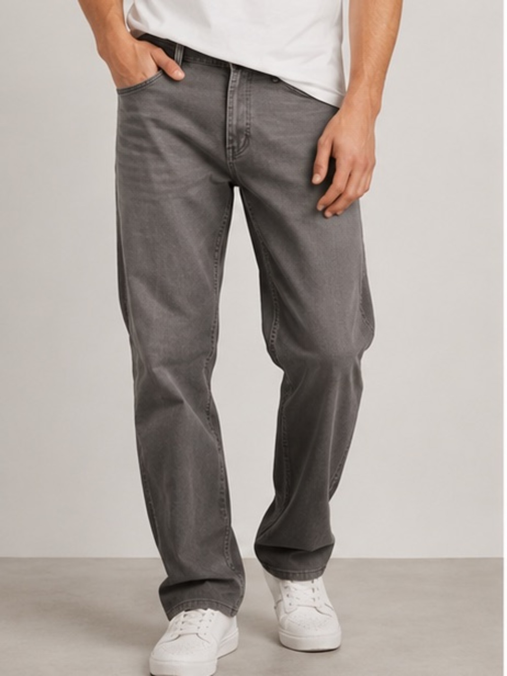 Joe's Jeans Straight Leg in Washed Gray